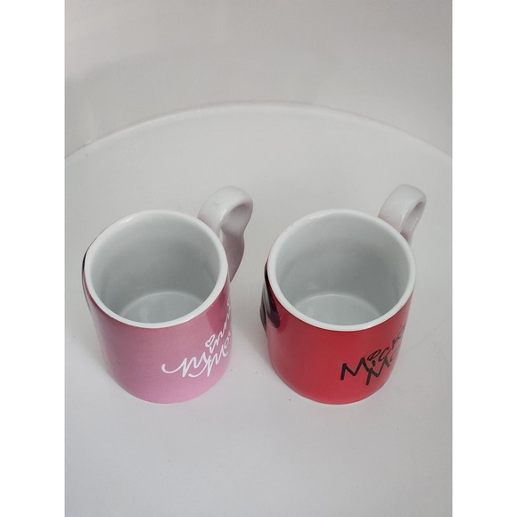MICKEY MOUSE & MINNIE 3D Ceramic Coffee Cup Set Bundle of 2 Mugs - Picture 3 of 4